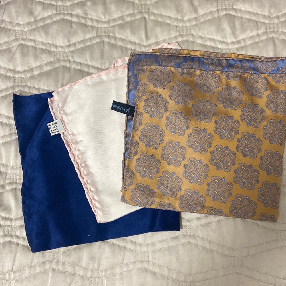 Square Pocket bundle of 3